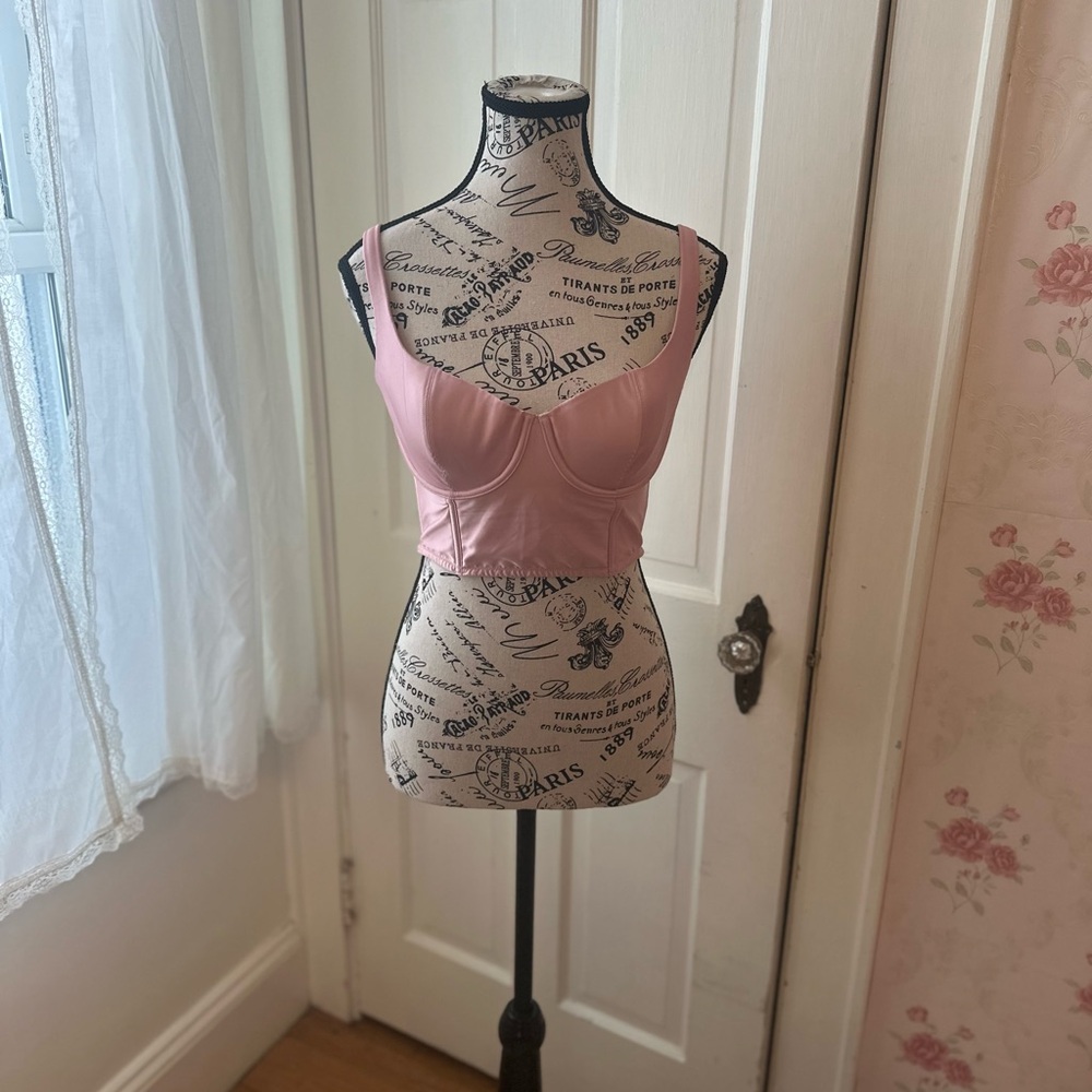 💖 VS Blush Pink Bustier (NWOT)